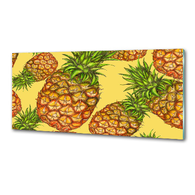 Cooker splashback Pineapple