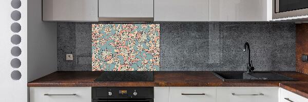 Cooker splashback Ethnic flowers