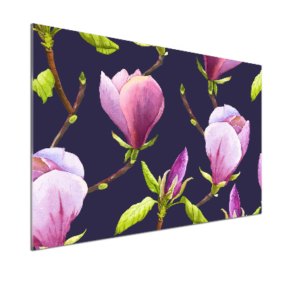 Cooker splashback Magnolia