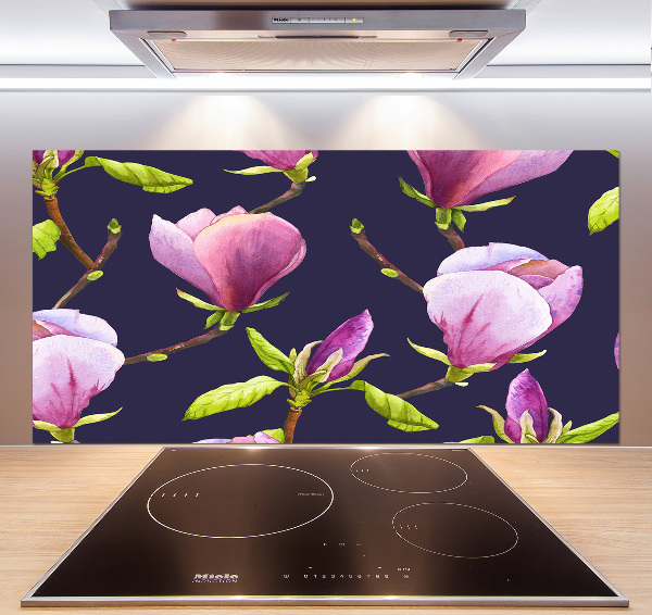 Cooker splashback Magnolia