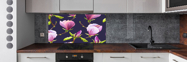 Cooker splashback Magnolia