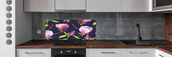 Cooker splashback Magnolia