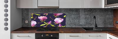 Cooker splashback Magnolia