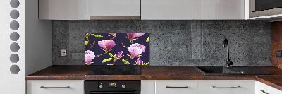 Cooker splashback Magnolia