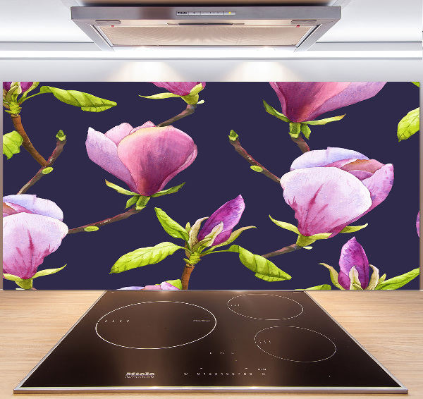 Cooker splashback Magnolia