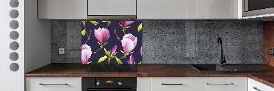 Cooker splashback Magnolia