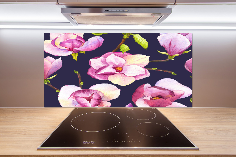 Cooker splashback Magnolia