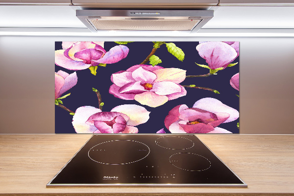 Cooker splashback Magnolia