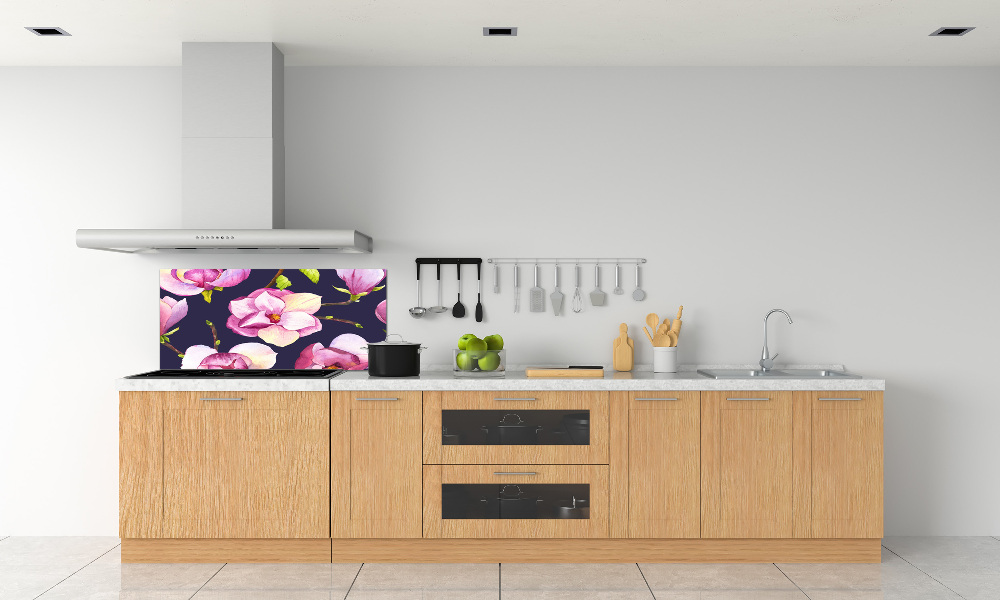 Cooker splashback Magnolia