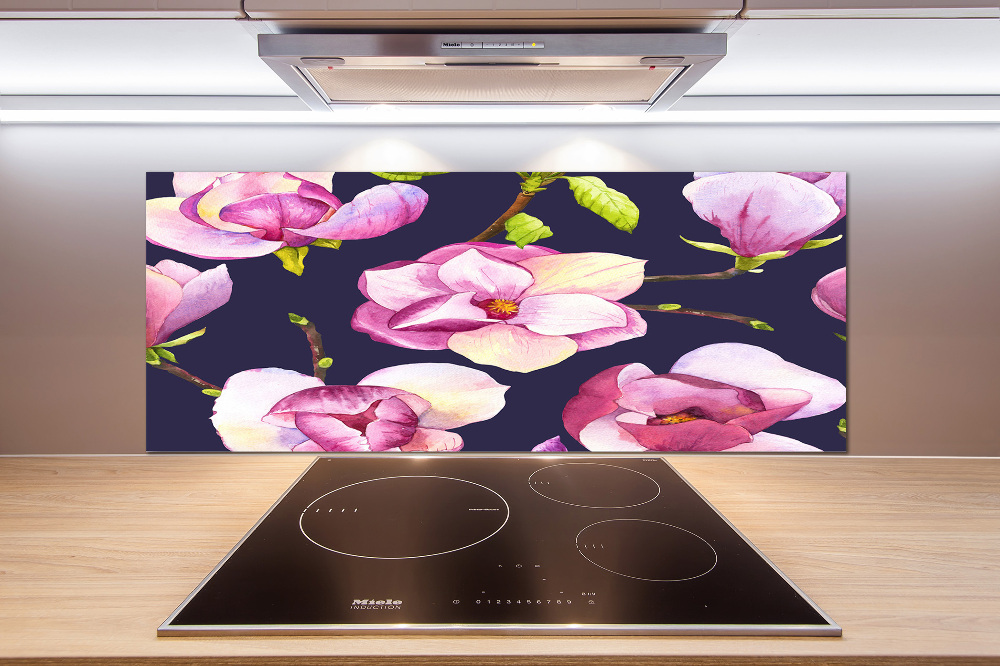 Cooker splashback Magnolia