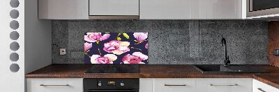 Cooker splashback Magnolia