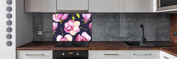 Cooker splashback Magnolia