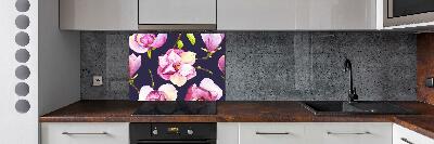 Cooker splashback Magnolia