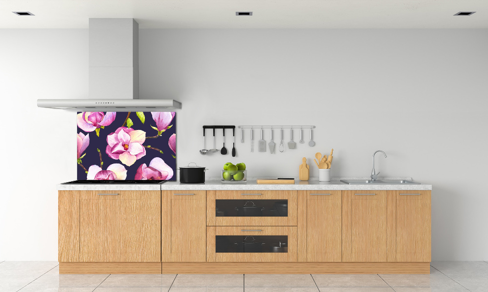 Cooker splashback Magnolia