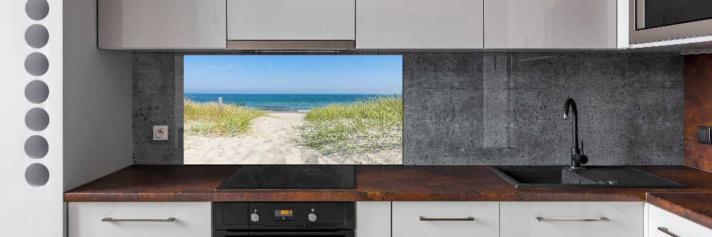 Cooker splashback Coastal dunes