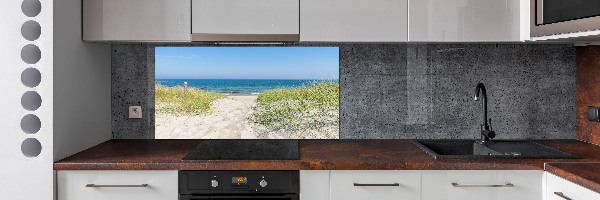 Cooker splashback Coastal dunes