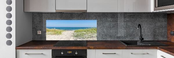 Cooker splashback Coastal dunes