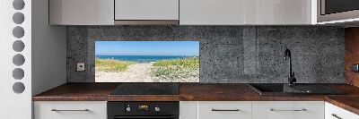 Cooker splashback Coastal dunes