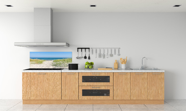 Cooker splashback Coastal dunes