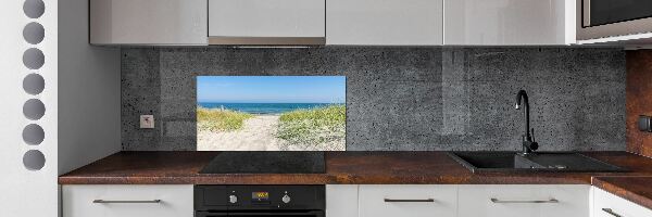 Cooker splashback Coastal dunes