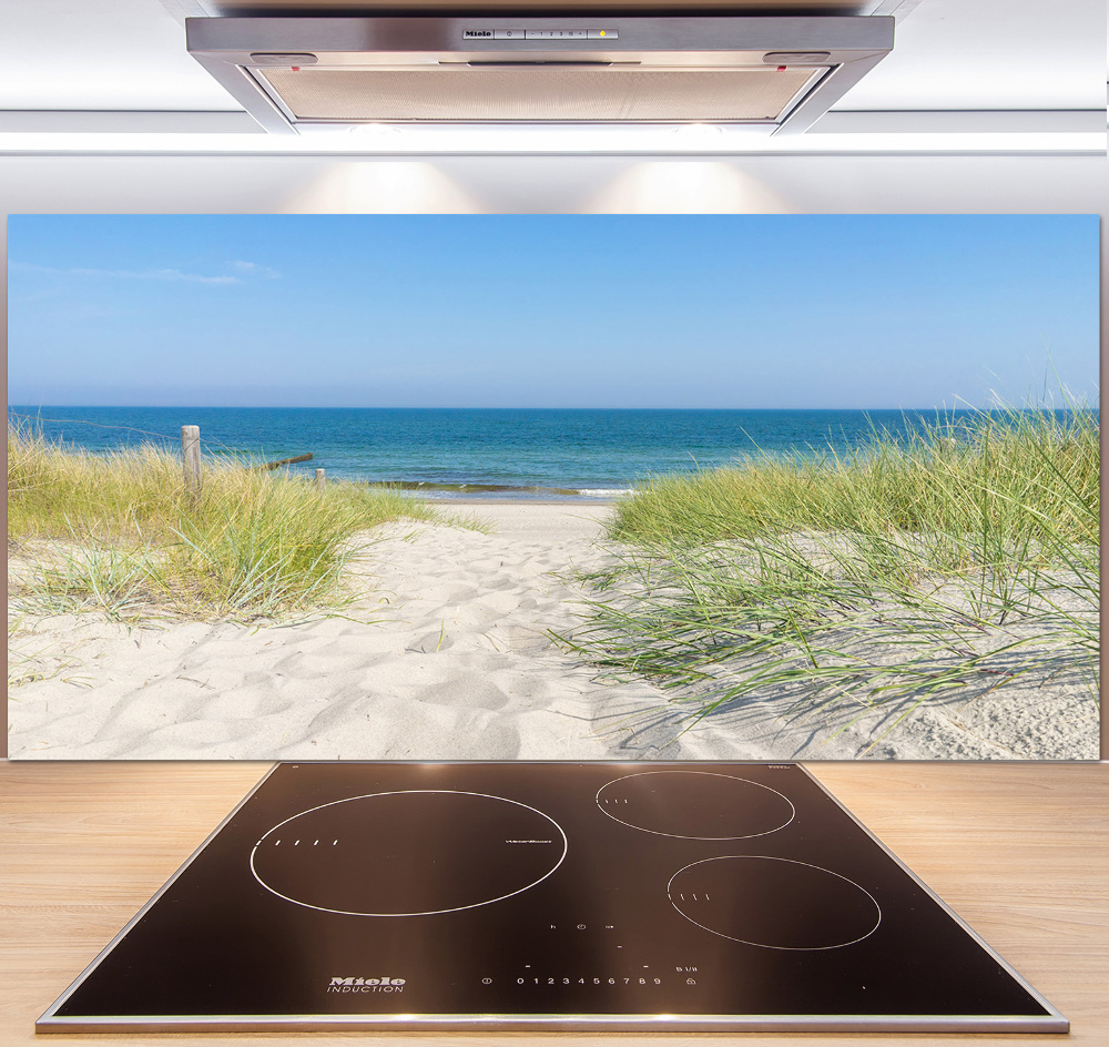 Cooker splashback Coastal dunes