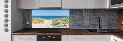 Cooker splashback Coastal dunes