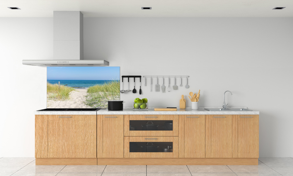 Cooker splashback Coastal dunes