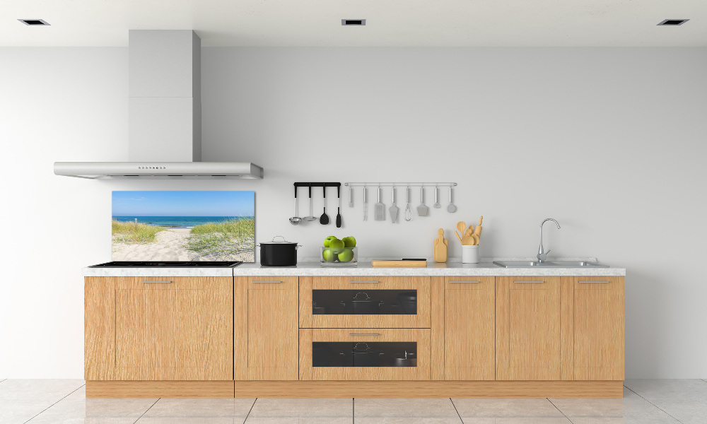 Cooker splashback Coastal dunes