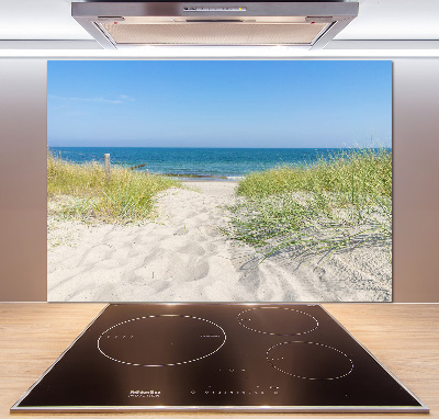 Cooker splashback Coastal dunes