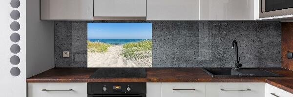 Cooker splashback Coastal dunes