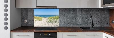 Cooker splashback Coastal dunes