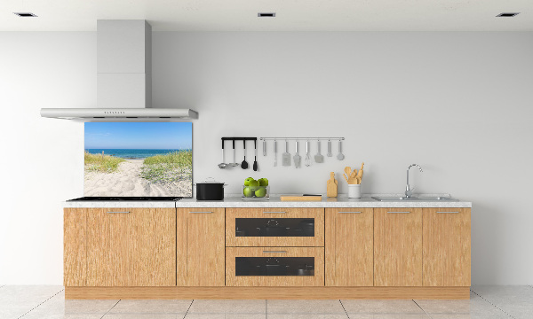 Cooker splashback Coastal dunes