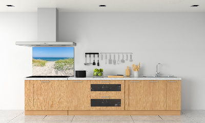 Cooker splashback Coastal dunes