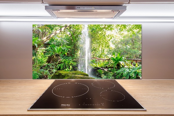 Cooker splashback Waterfall