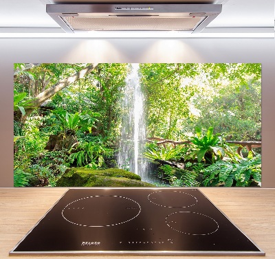 Cooker splashback Waterfall