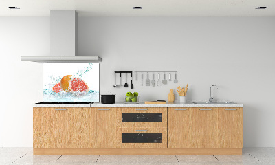 Cooker splashback Grapefruit