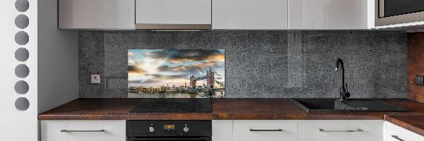 Cooker splashback Tower Bridge London