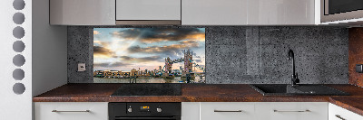 Cooker splashback Tower Bridge London