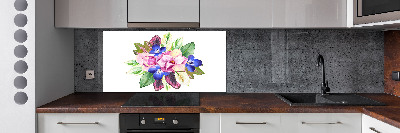 Cooker splashback Bouquet of flowers