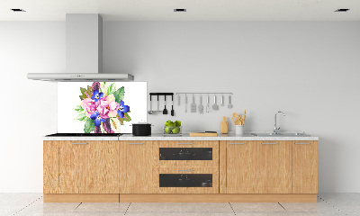 Cooker splashback Bouquet of flowers