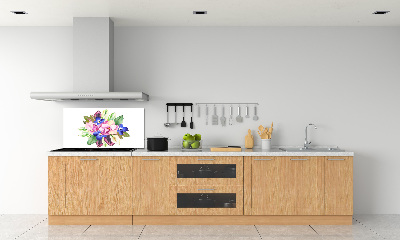 Cooker splashback Bouquet of flowers