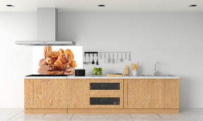 Cooker splashback Bread