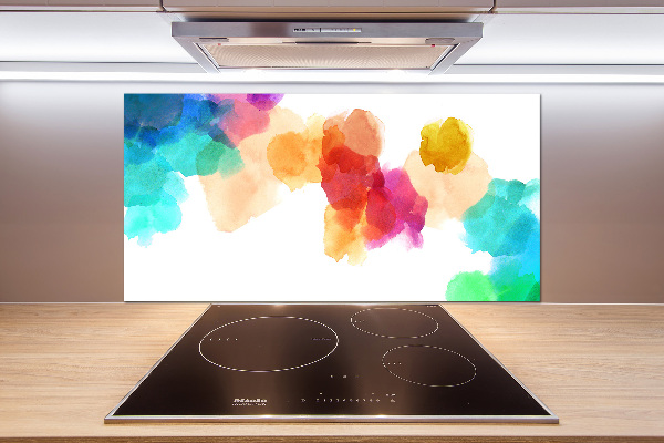 Kitchen splashback Colorful spots