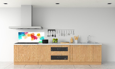 Kitchen splashback Colorful spots