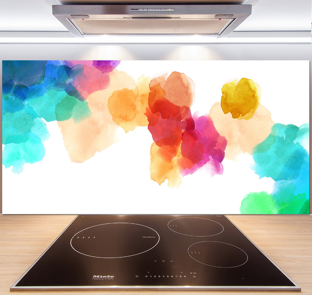 Kitchen splashback Colorful spots