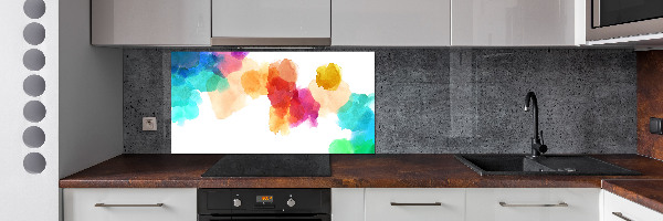 Kitchen splashback Colorful spots