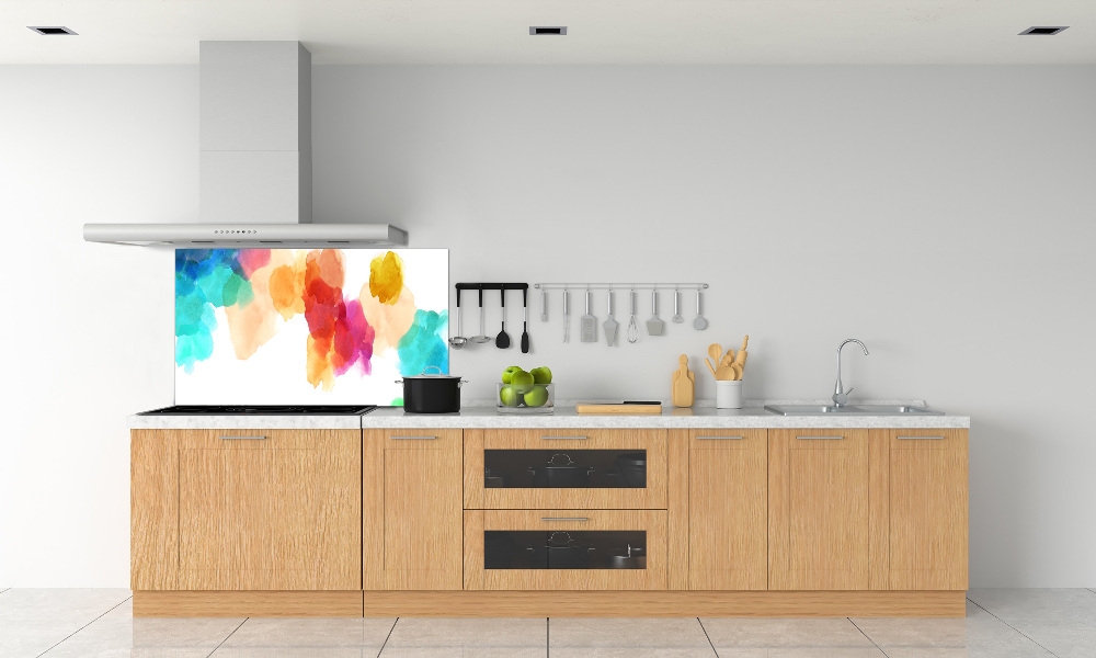 Kitchen splashback Colorful spots