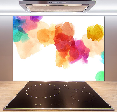 Kitchen splashback Colorful spots