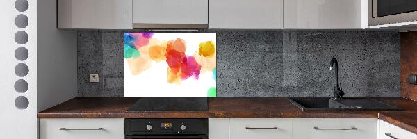 Kitchen splashback Colorful spots