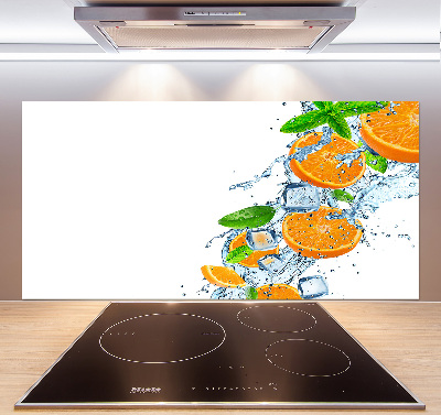 Cooker splashback Oranges